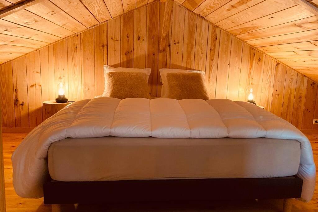 Chalet Montana - Au Cottage Du Medoc - Proche De Bordeaux Saint-Aubin-de-Médoc Eksteriør bilde