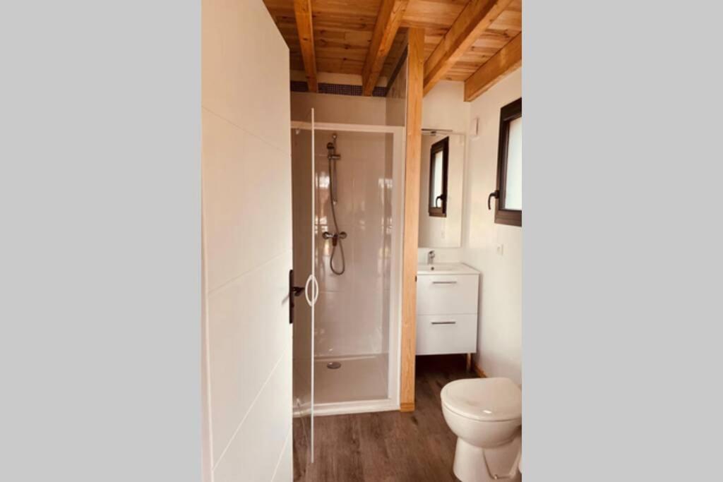 Chalet Montana - Au Cottage Du Medoc - Proche De Bordeaux Saint-Aubin-de-Médoc Eksteriør bilde