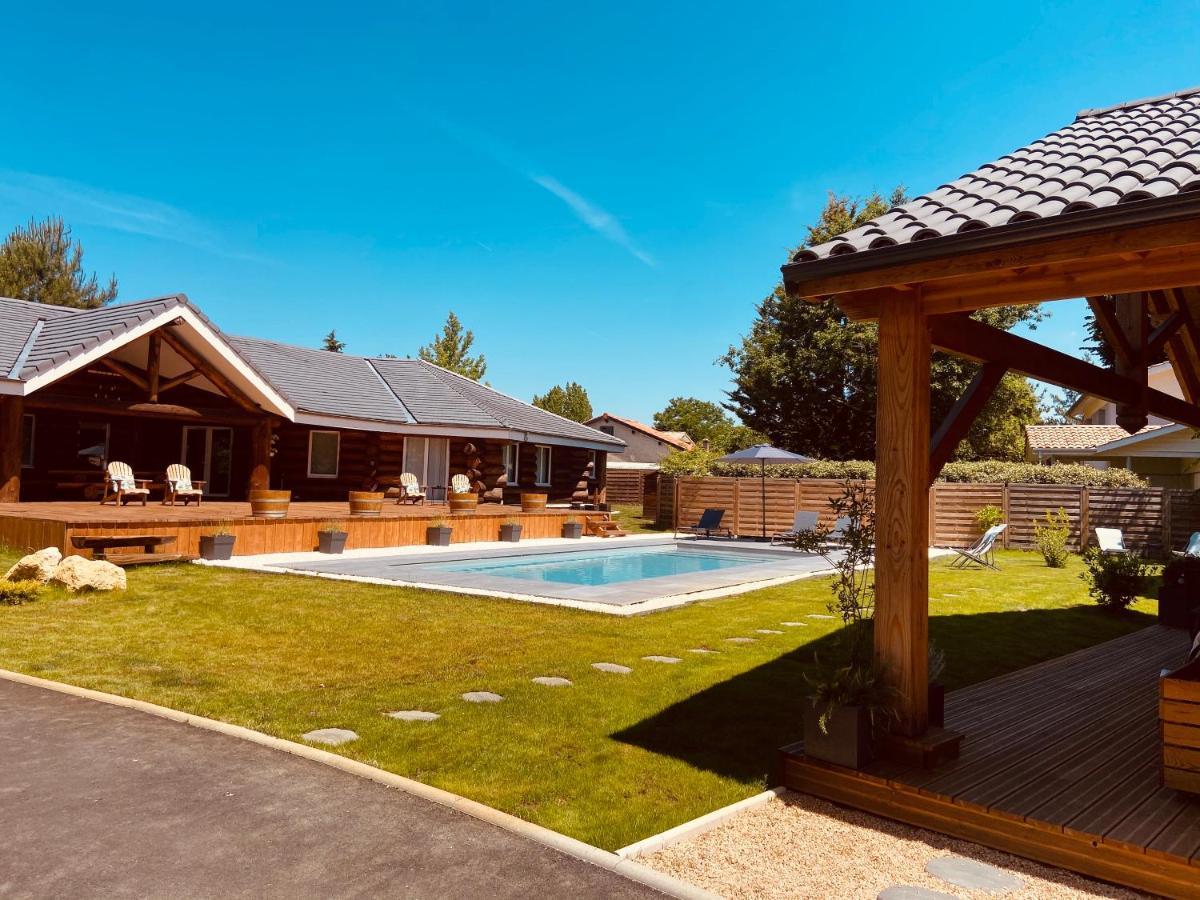 Chalet Montana - Au Cottage Du Medoc - Proche De Bordeaux Saint-Aubin-de-Médoc Eksteriør bilde